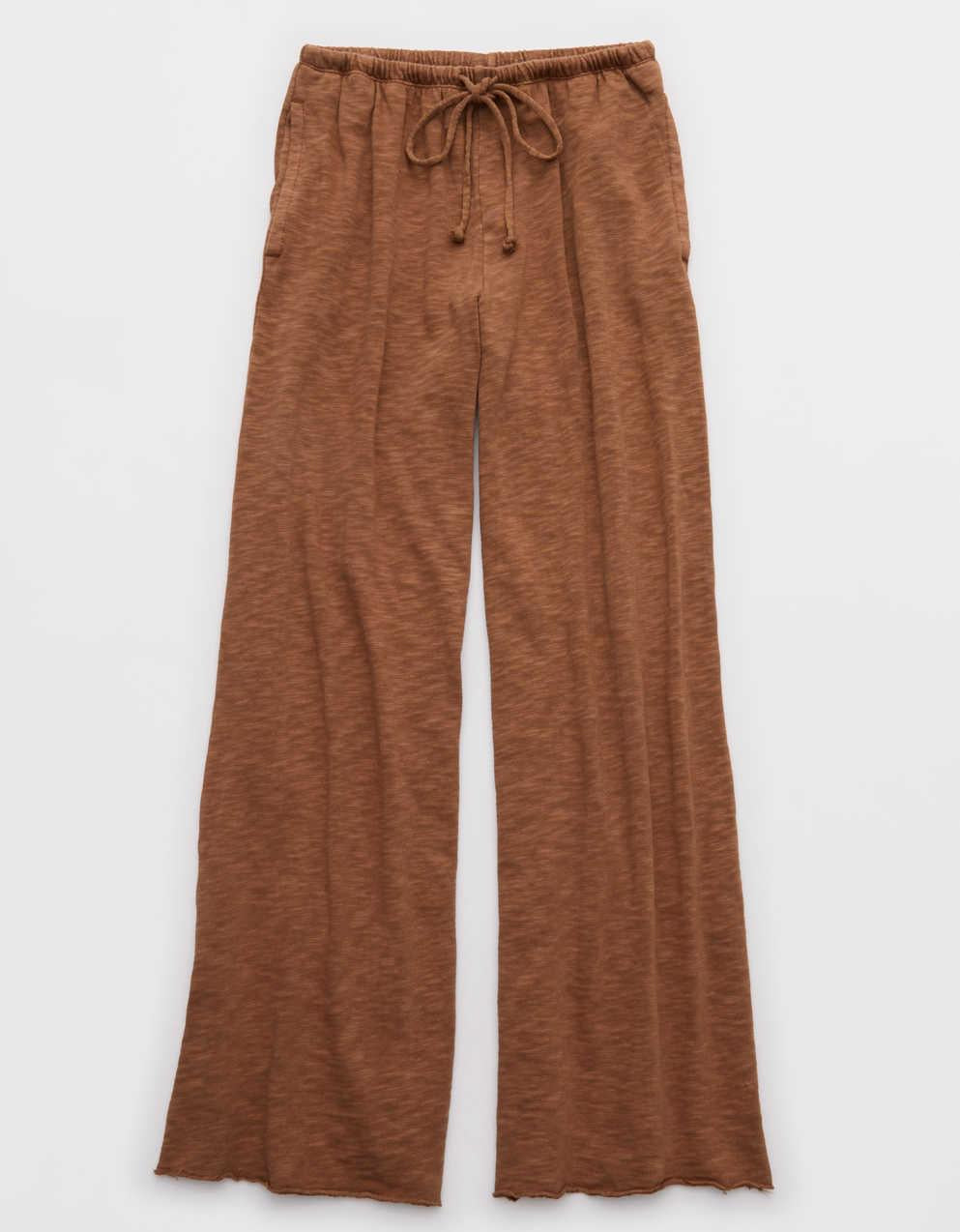 Aerie It's Casual Knit Slub Trouser