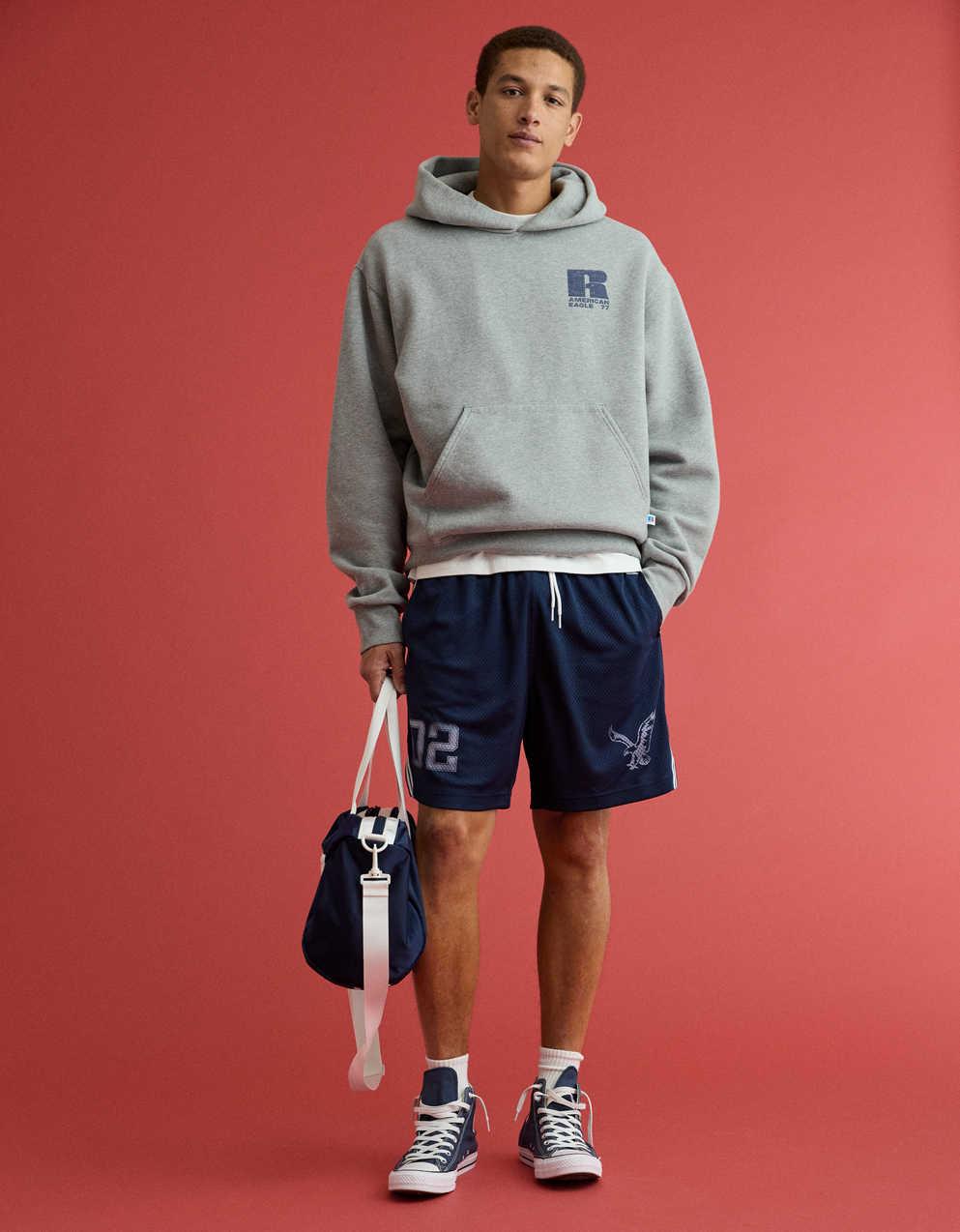 AE x Russell Athletic Mesh 7" Short