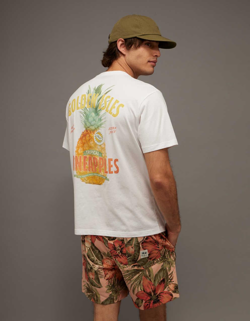 AE Standard Fit Destination Graphic T-Shirt