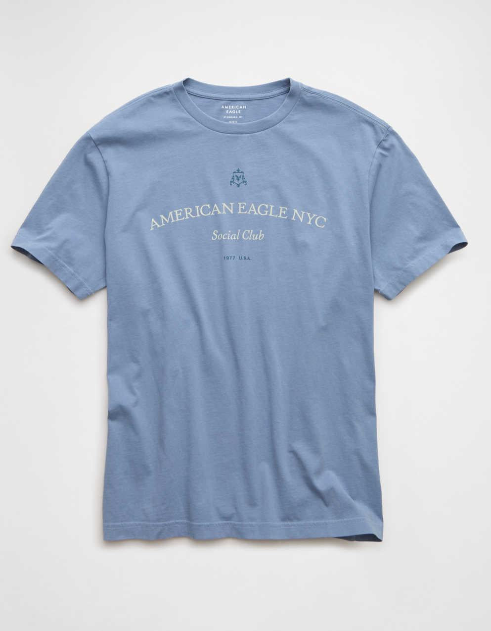 AE Standard Fit Logo Graphic T-Shirt
