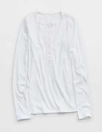 Aerie Essential Henley Layering T-Shirt