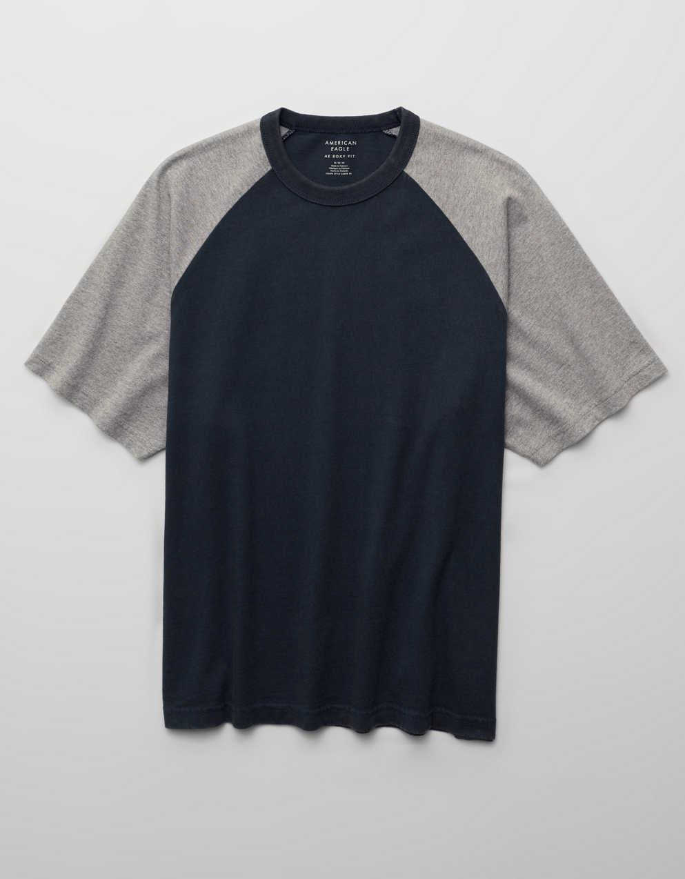 AE Relaxed Heavyweight Raglan T-Shirt
