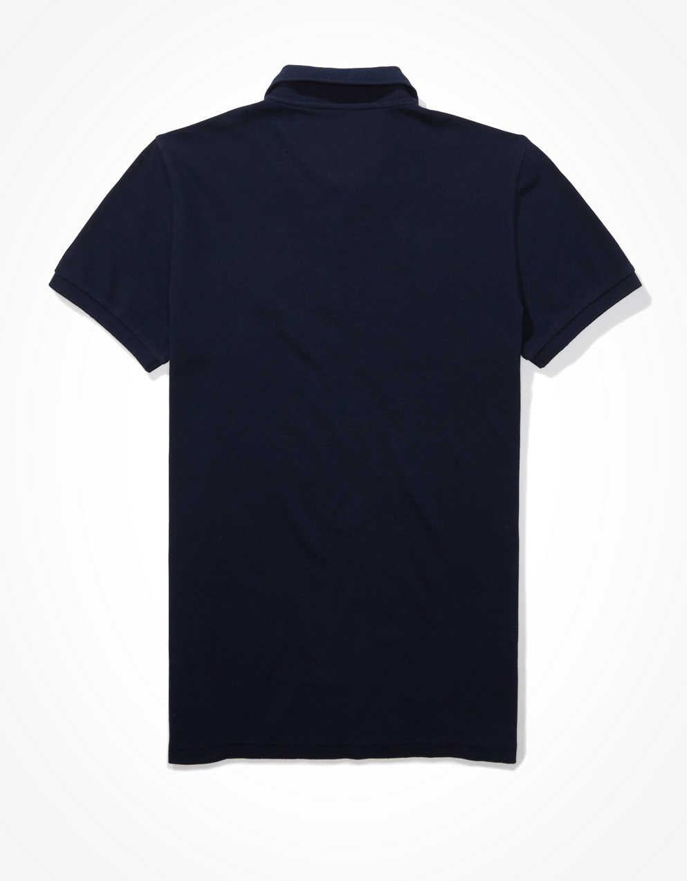 AE Slim Fit Flex Pique Polo Shirt