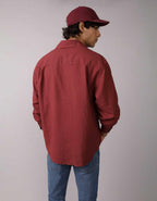 AE Everyday Relaxed Fit Linen-Blend Button-Up Shirt