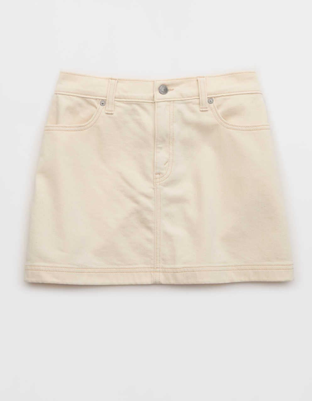 Aerie Daydream Denim Mini Skirt