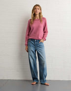 AE Whoa So Soft Lace Sweater