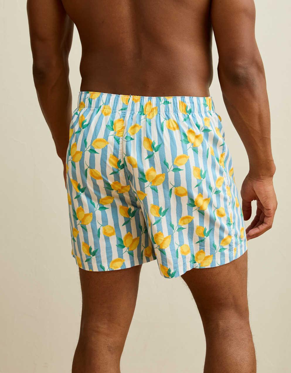 AEO Men's Food Stretch Cotton Boxer Short