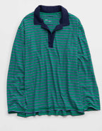 Aerie Cozy Polo Boyfriend T-Shirt