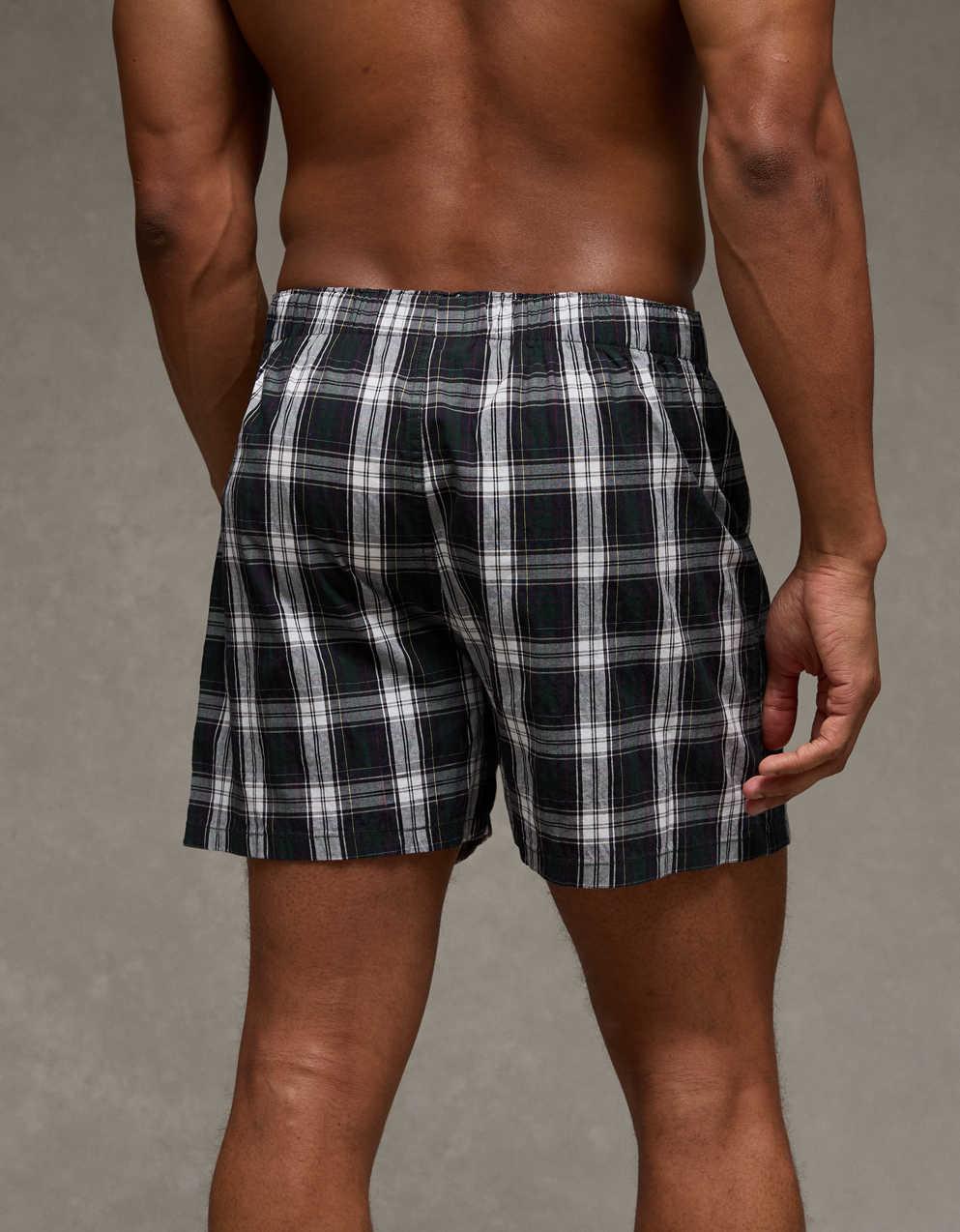 AEO Men's Stretch Cotton Boxer Short