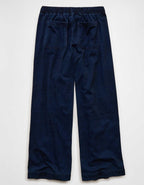AE Cozy Dreamy Drape Low-Rise Ultra Wide-Leg Jean