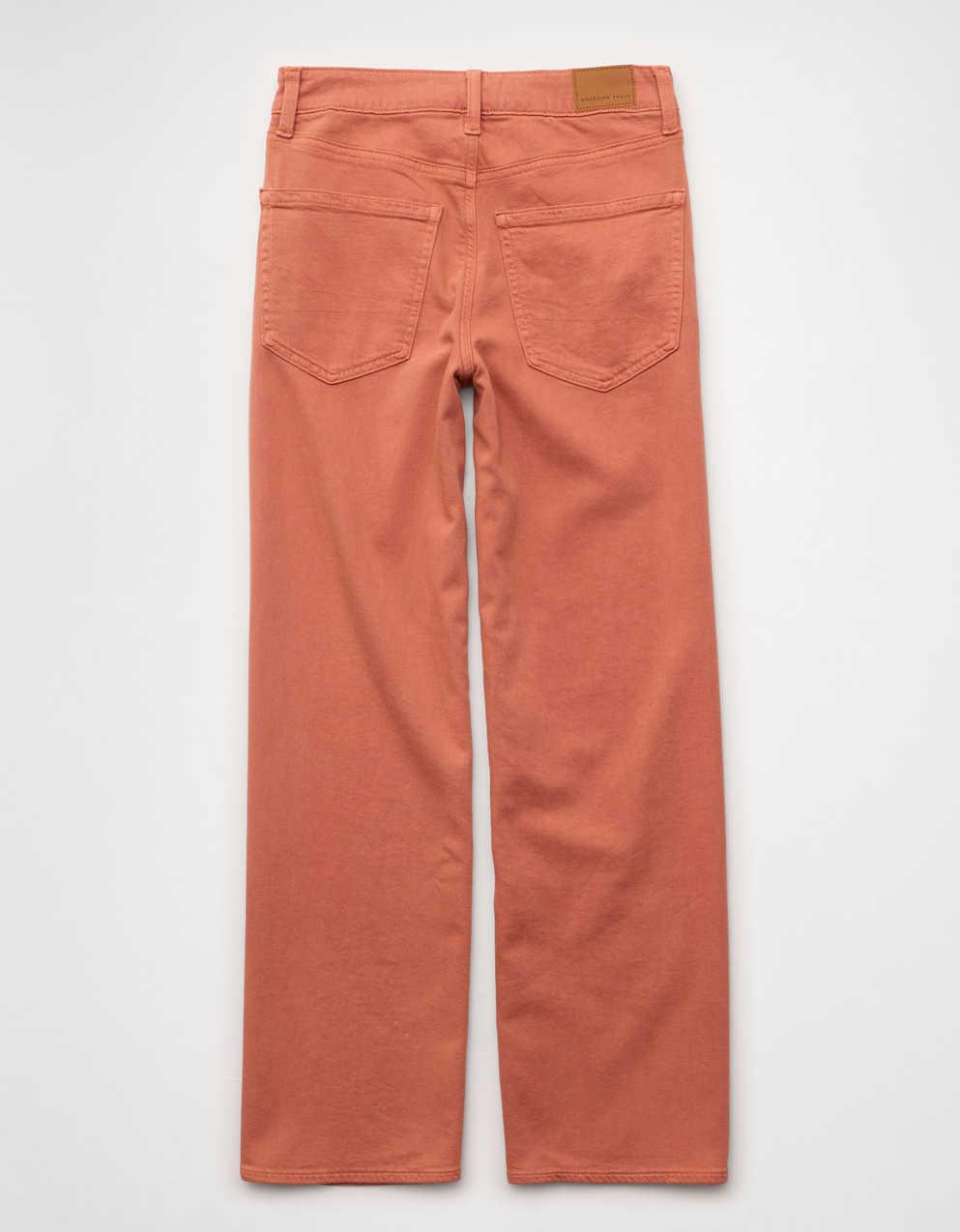 AE Stretch Super High-Waisted Wide-Leg Pant