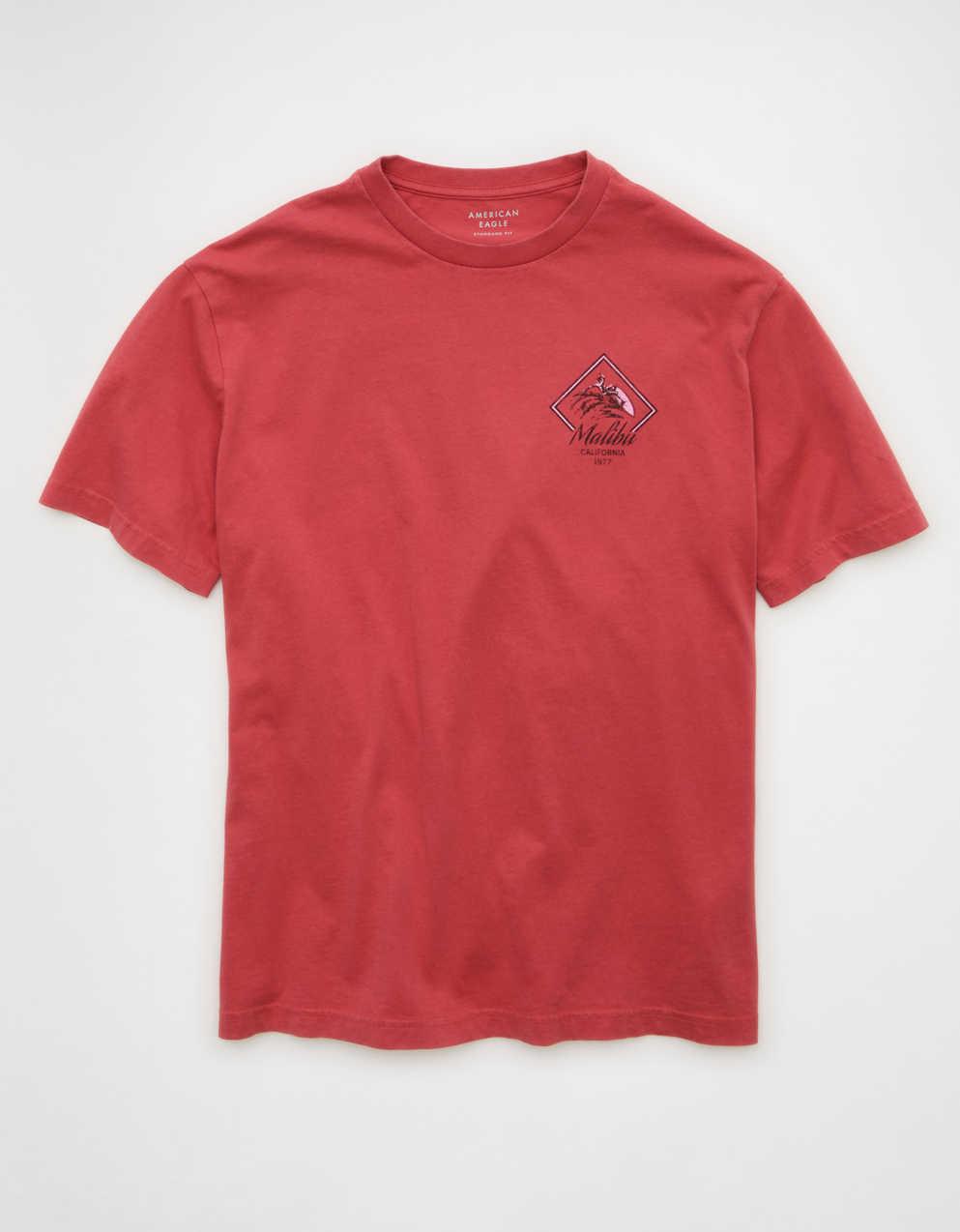 AE Standard Fit Destination Graphic T-Shirt
