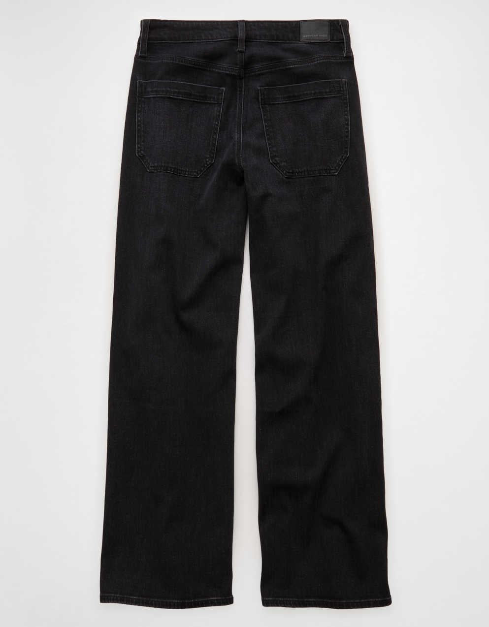 AE Super High-Waisted Baggy Wide-Leg Jean