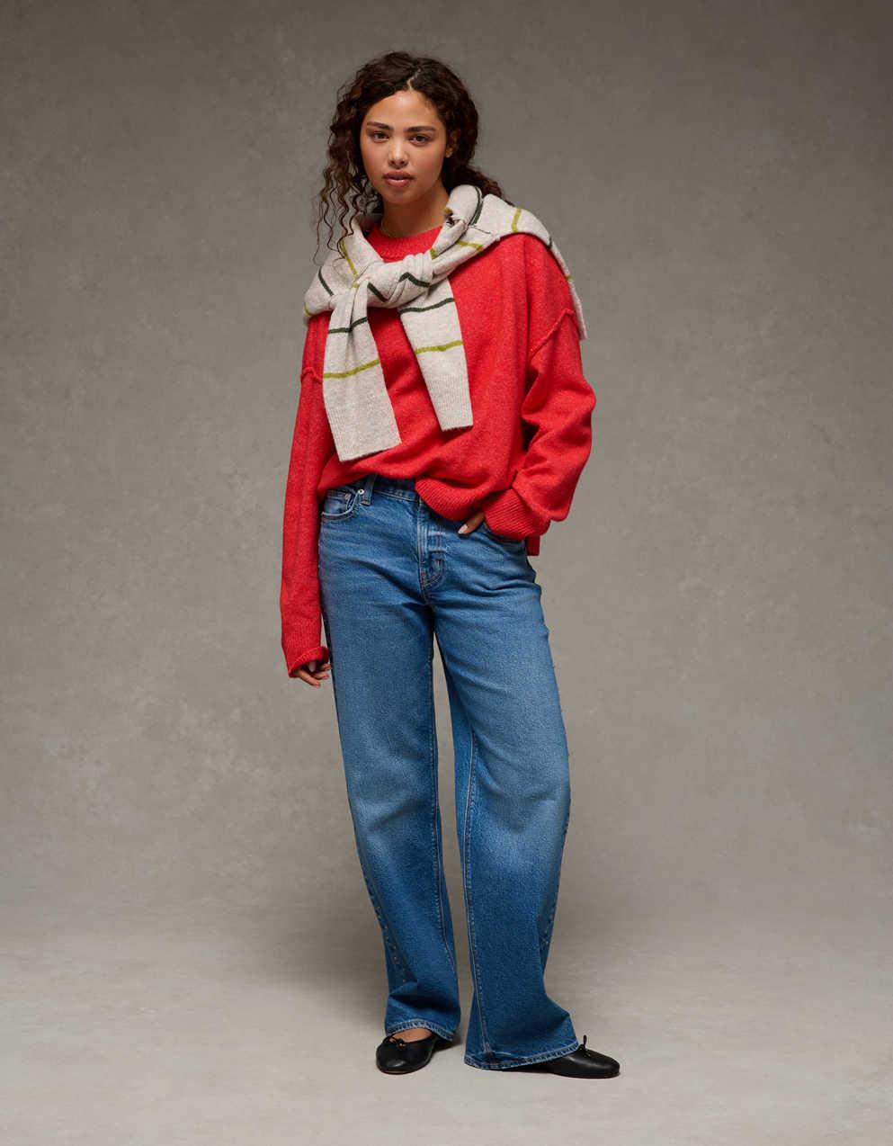 AE Whoa So Soft Classic Crew Neck Sweater