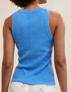 Aerie Unwind Waffle Henley Tank Top