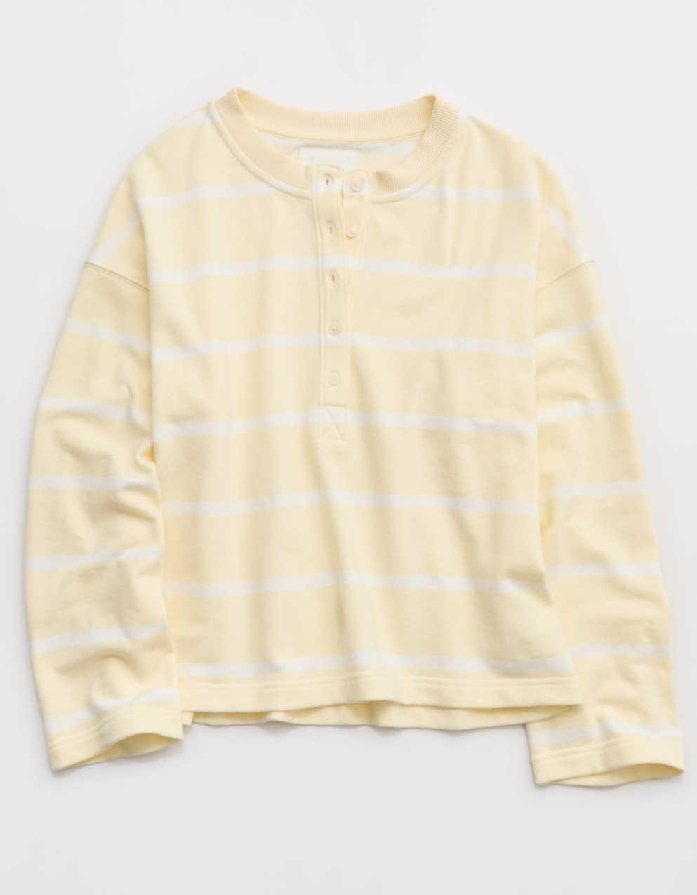 Aerie Alumni Henley Sweatshirt