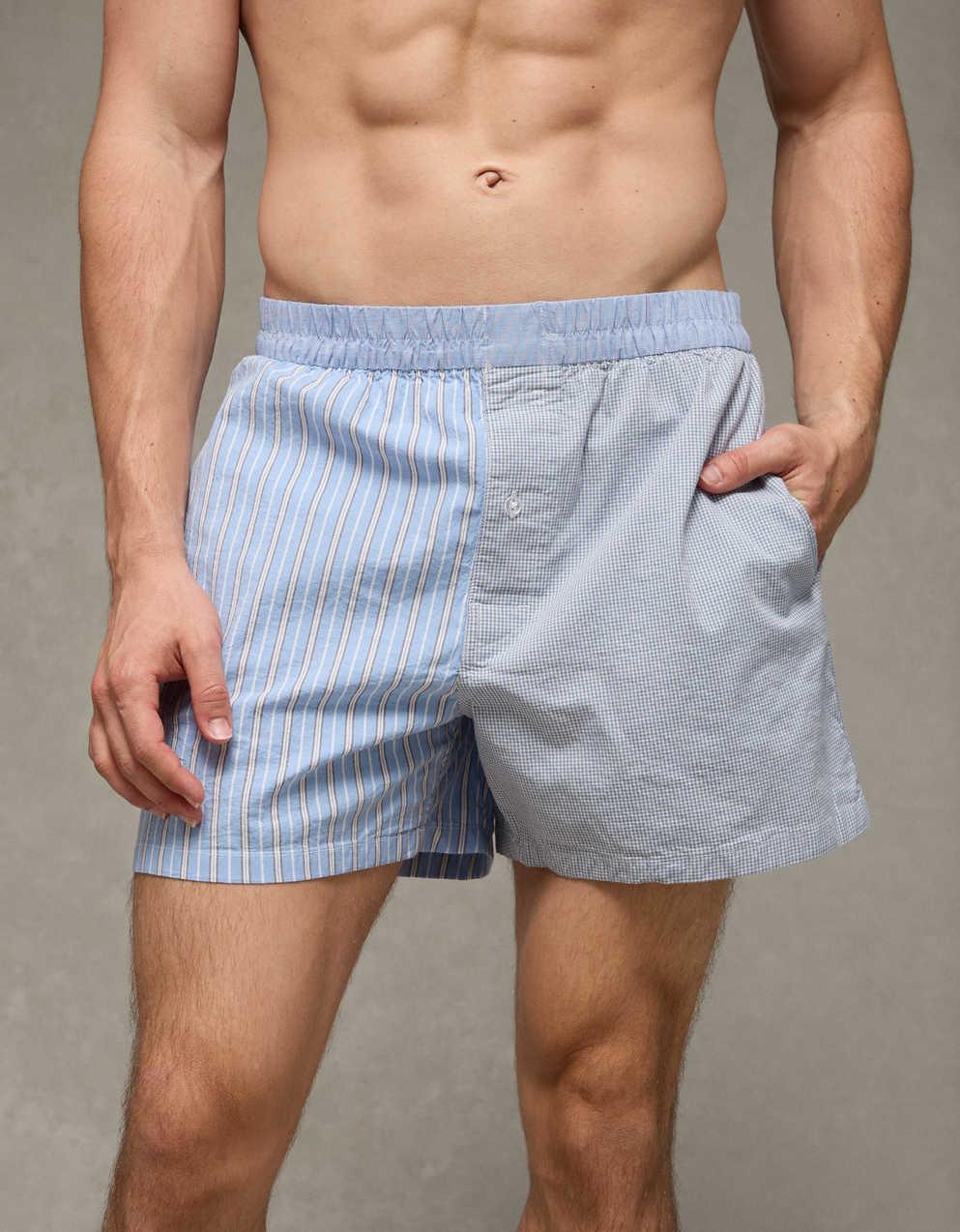 AEO Men's Poplin Classic Pocket Boxer Short