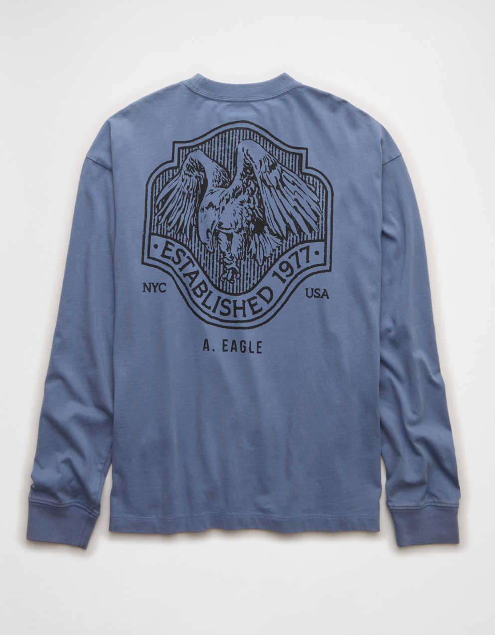 AE Boxy Long Sleeve Graphic T-Shirt