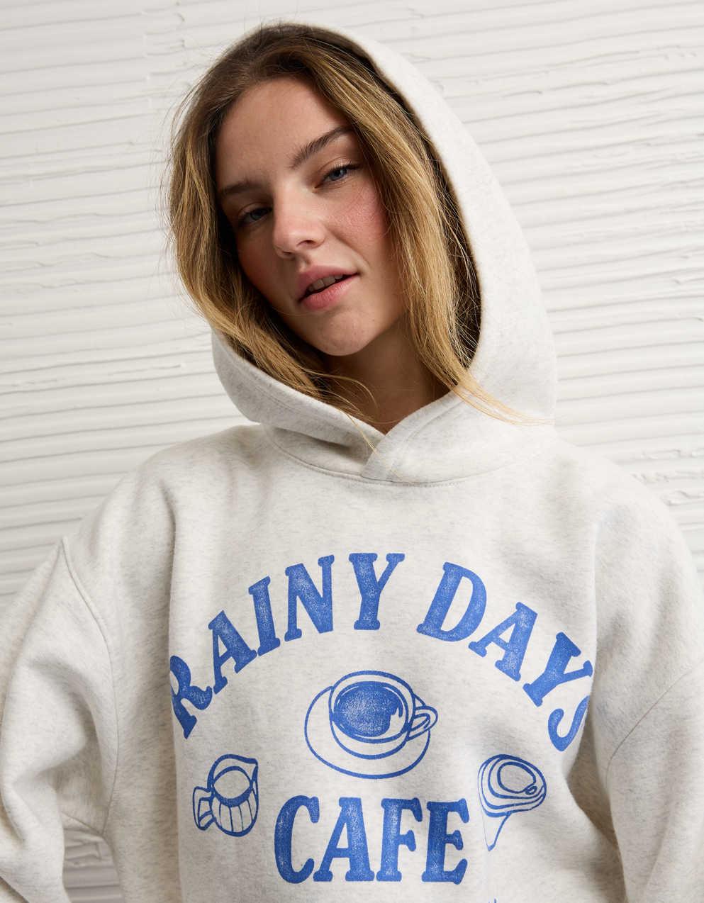 AE Everyday Luxe Graphic Hoodie