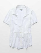 AE Short-Sleeve Button-Up Shirt