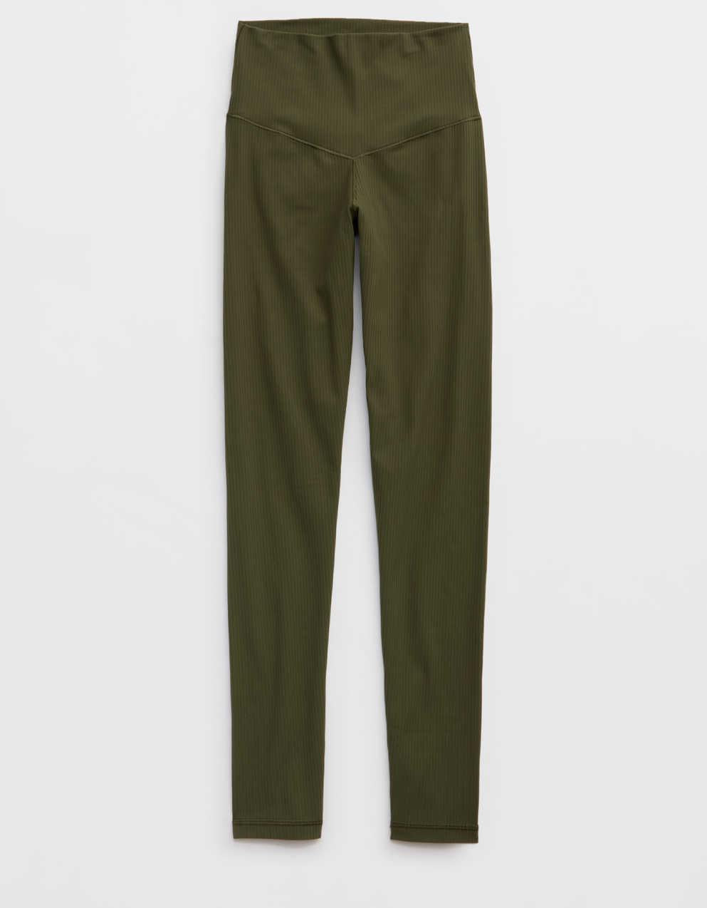 OFFLINE By Aerie Real Me XTRA High Waisted Ribbed Legging