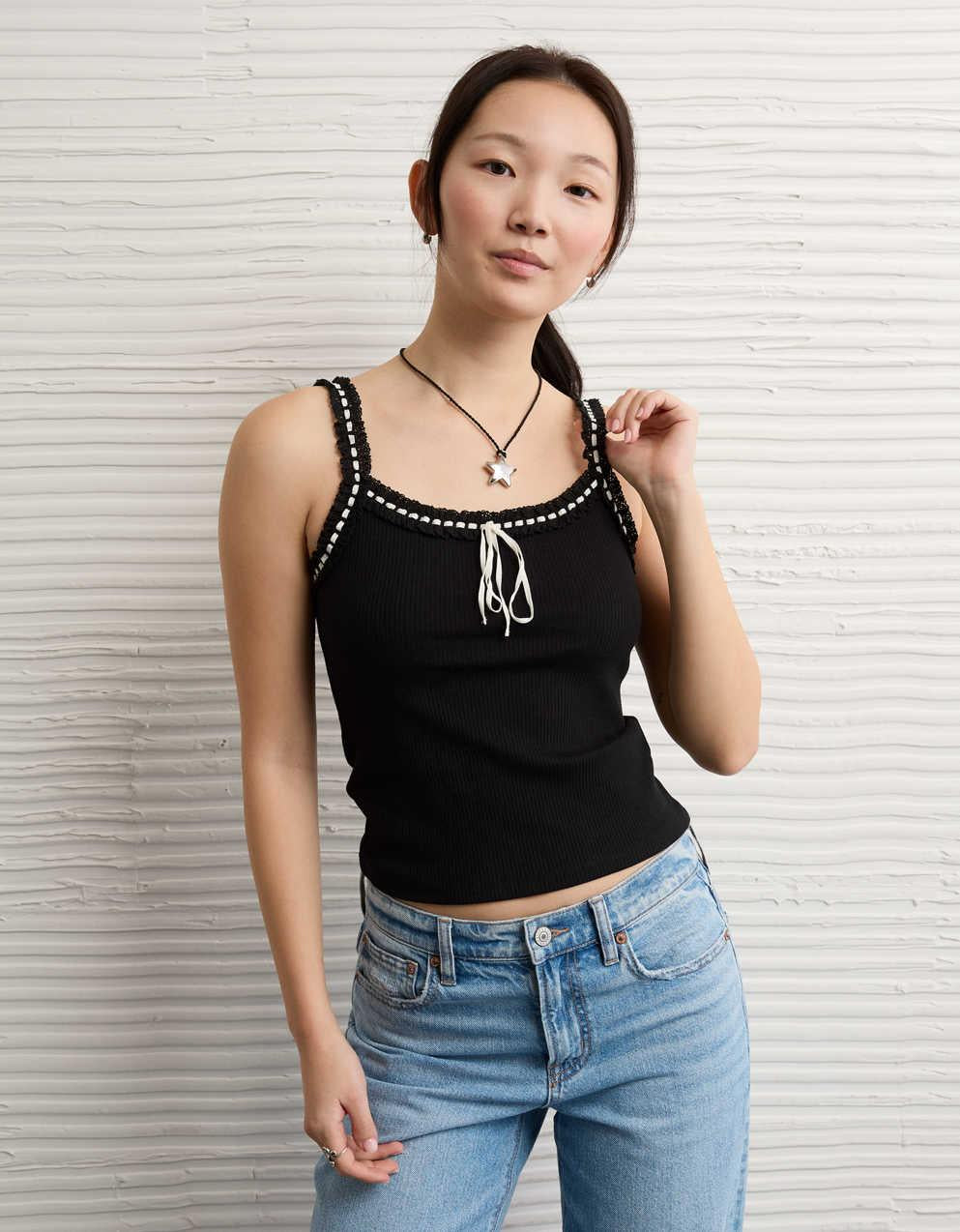 AE Lace Tie Cami