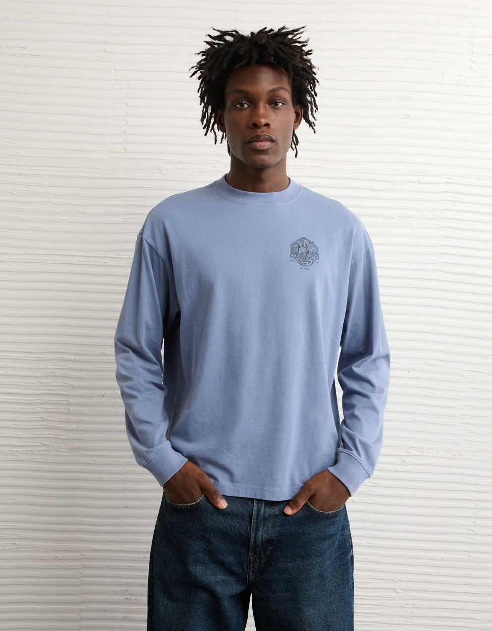 AE Boxy Long Sleeve Graphic T-Shirt