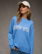AE Oversized Faux Mohair Wide Cuff Sweater