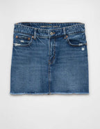 AE Stretch High-Waisted Perfect Denim Mini Skirt