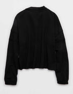 OFFLINE By Aerie OTT Seamed Quarter Zip Sweatshirt