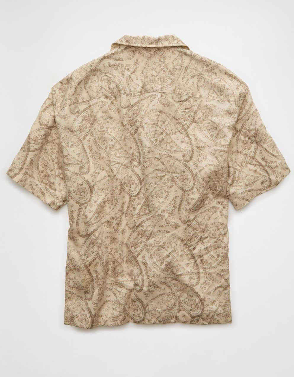 AE Relaxed Fit Short-Sleeve Camp Collar Shirt