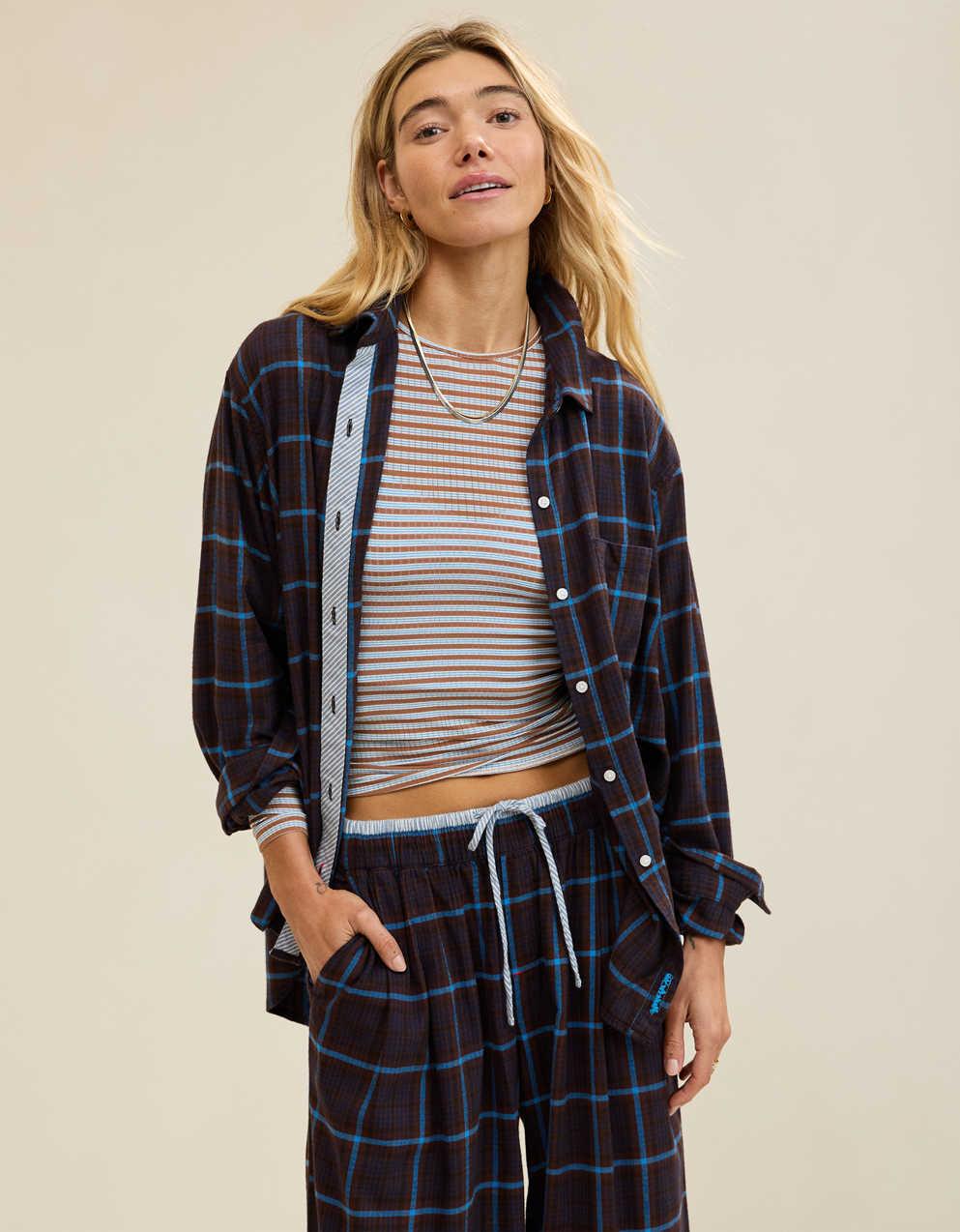 Aerie Flannel Pajama Shirt