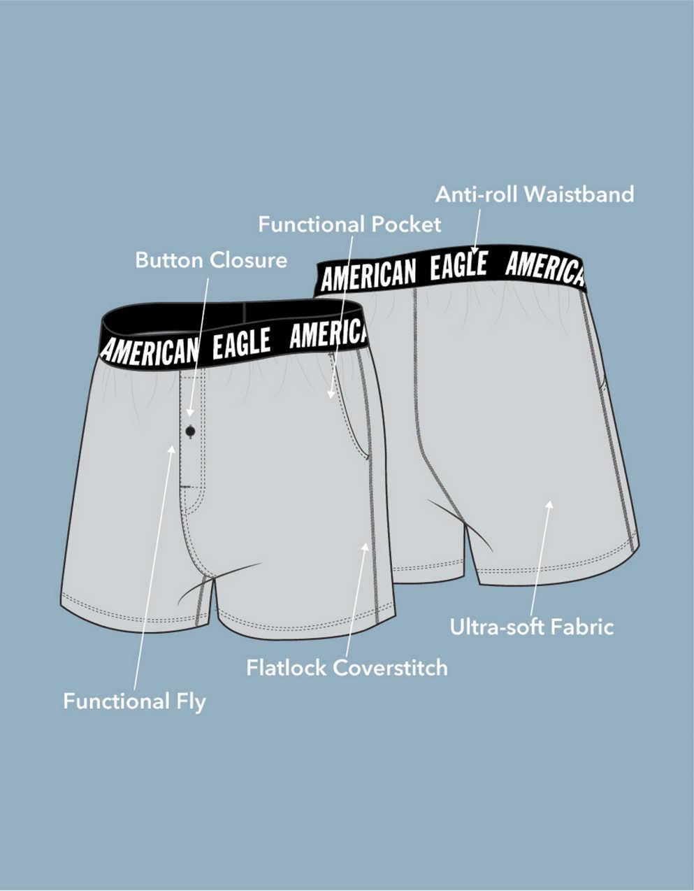 AEO Men's 6" Ultra Soft Boxer Brief