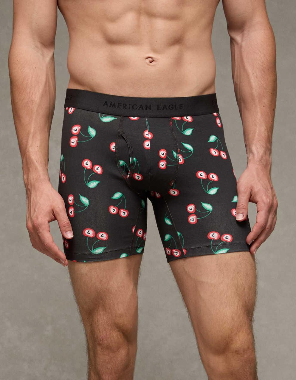 AEO Men's Food 6" Classic Cotton Boxer Brief