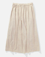 AE Button Front Midi Skirt