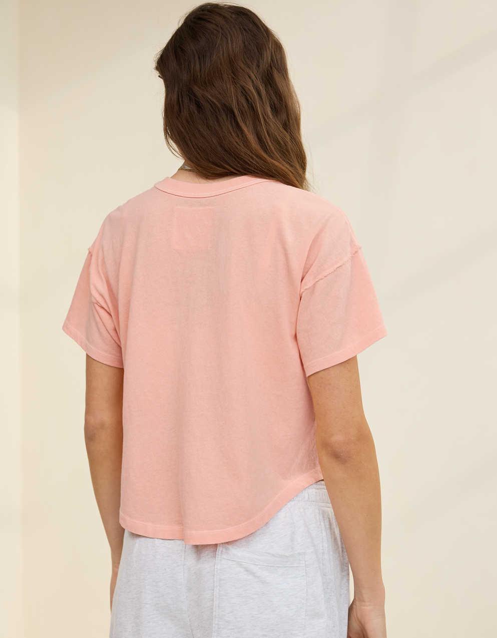 Aerie Summer Breeze Cropped T-Shirt