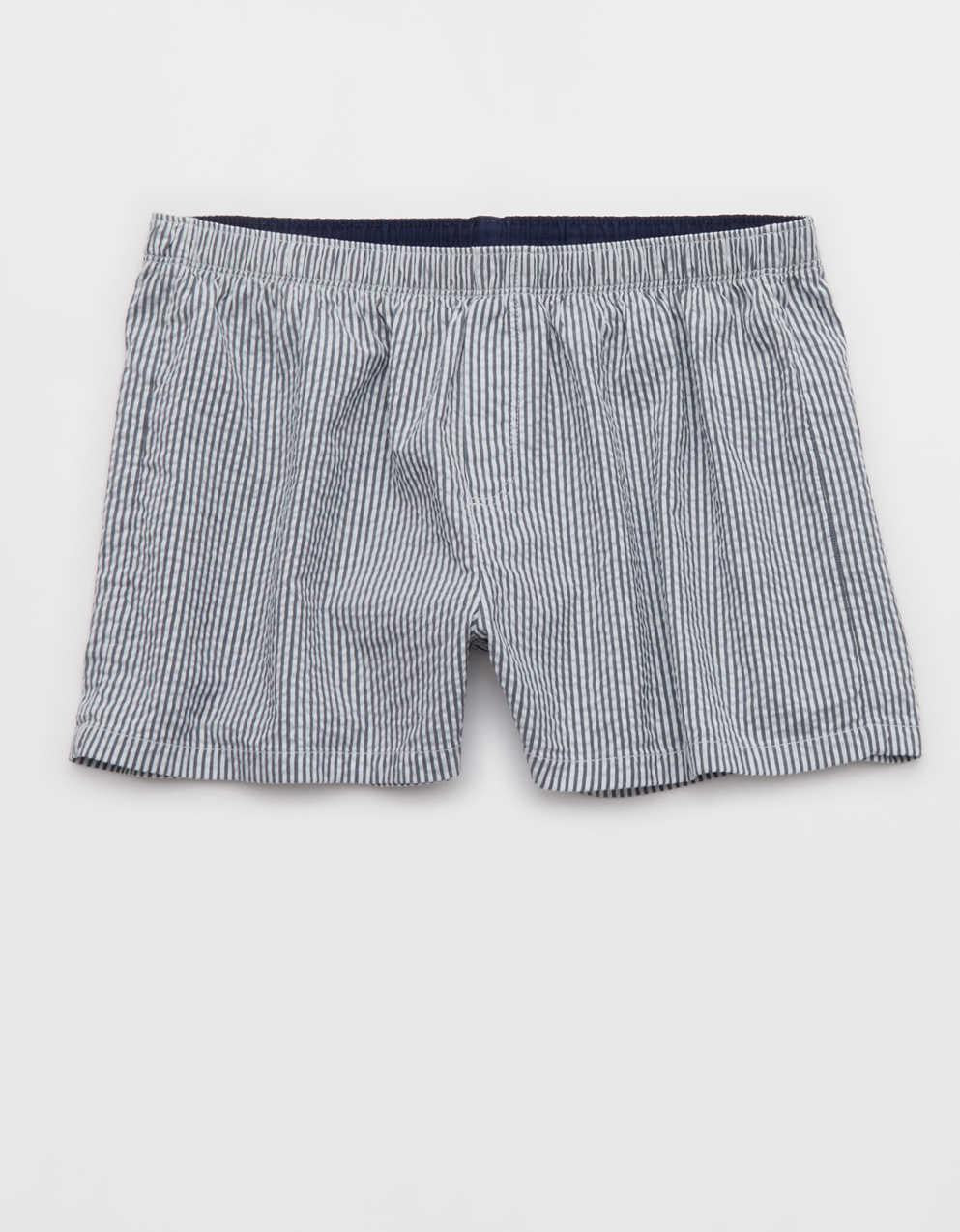OVERSLEPT by Aerie Around Town Seersucker Boxer