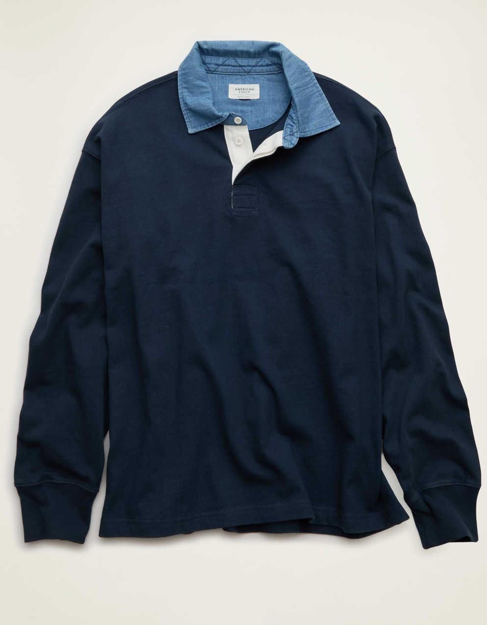 AE Boxy Fit Rugby Shirt