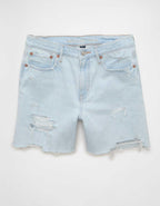 AE 6" Strigid Super High-Waisted Relaxed Denim Short