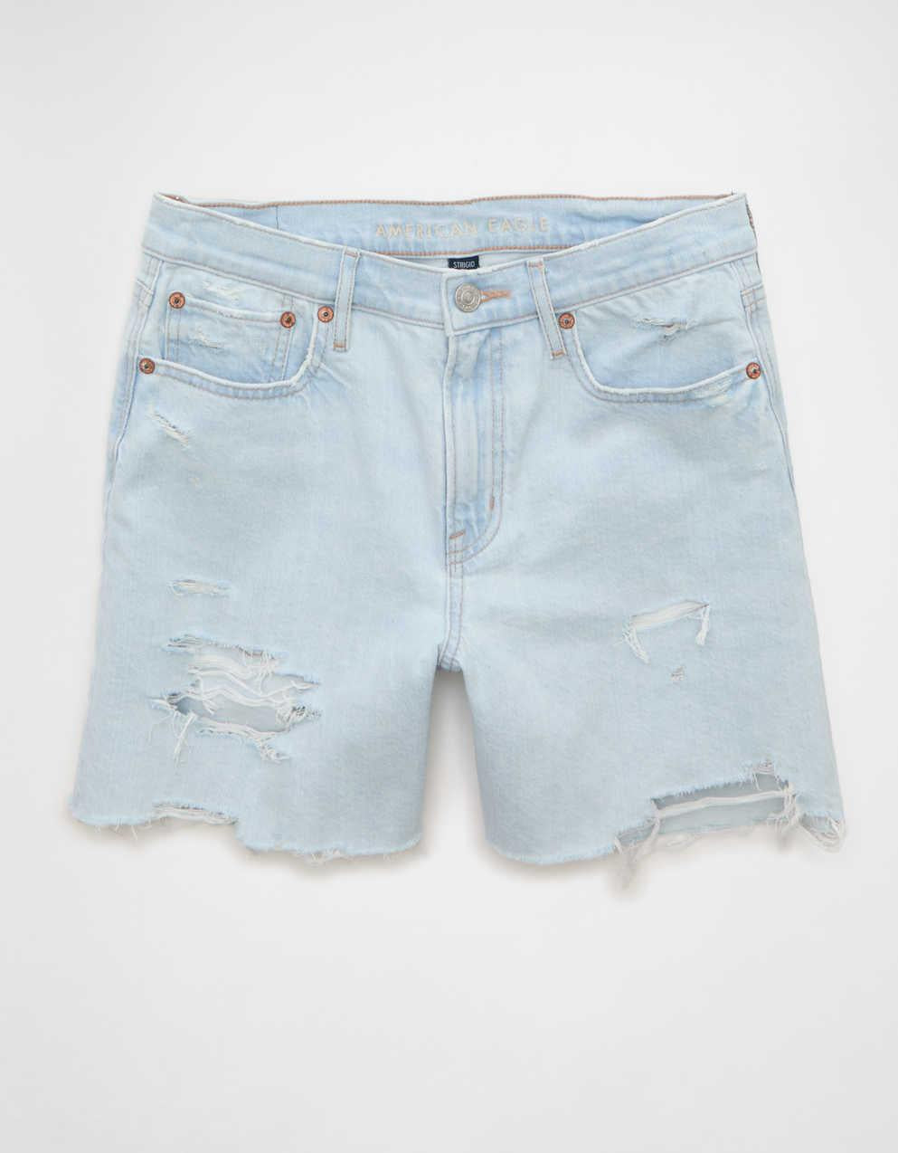 AE 6" Strigid Super High-Waisted Relaxed Denim Short