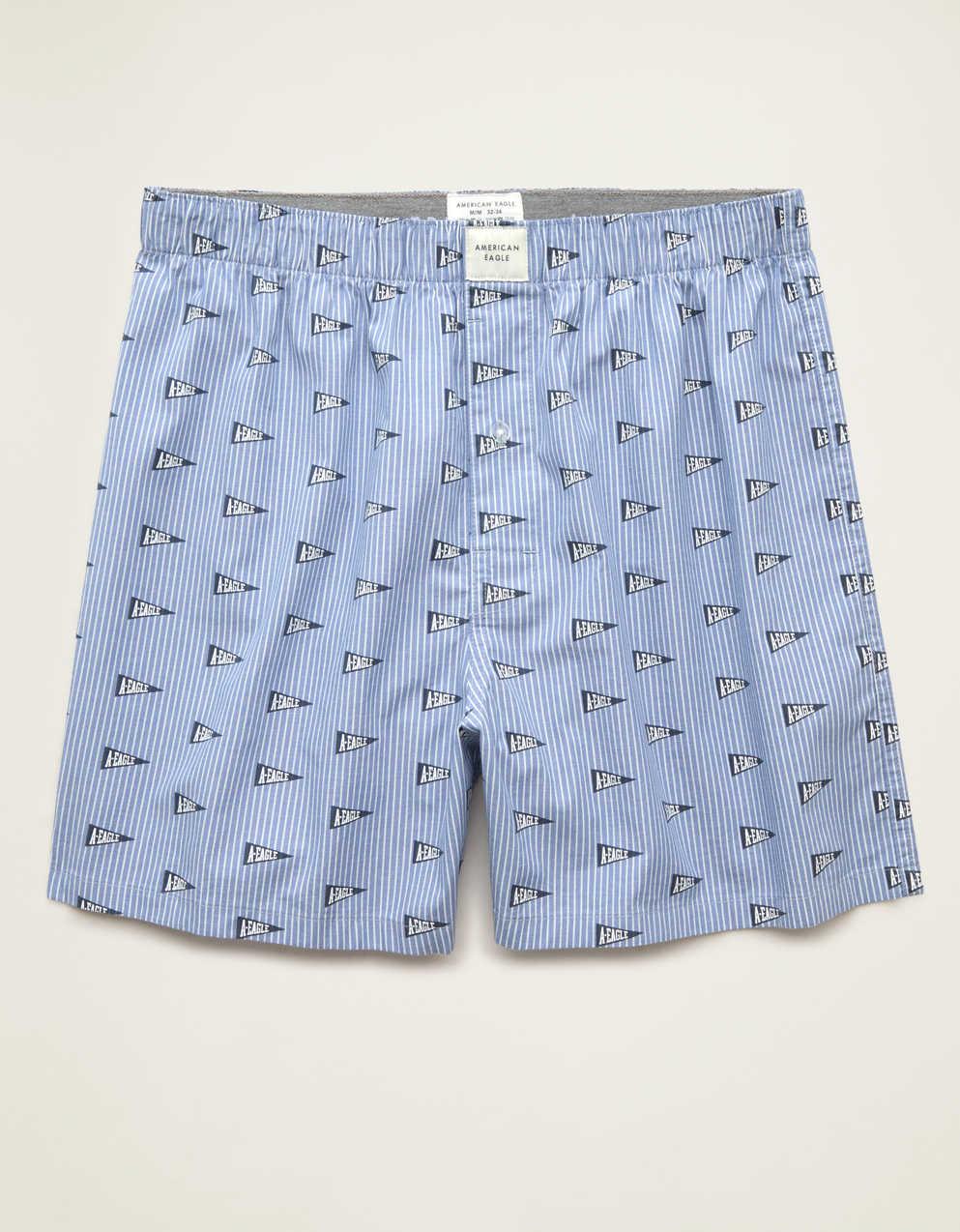 AEO Men's Stretch Cotton Boxer Short
