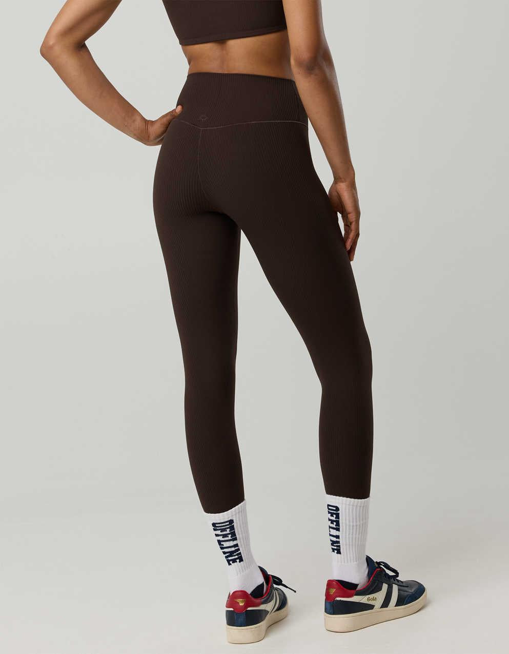 OFFLINE By Aerie Real Me XTRA High Waisted Ribbed Legging