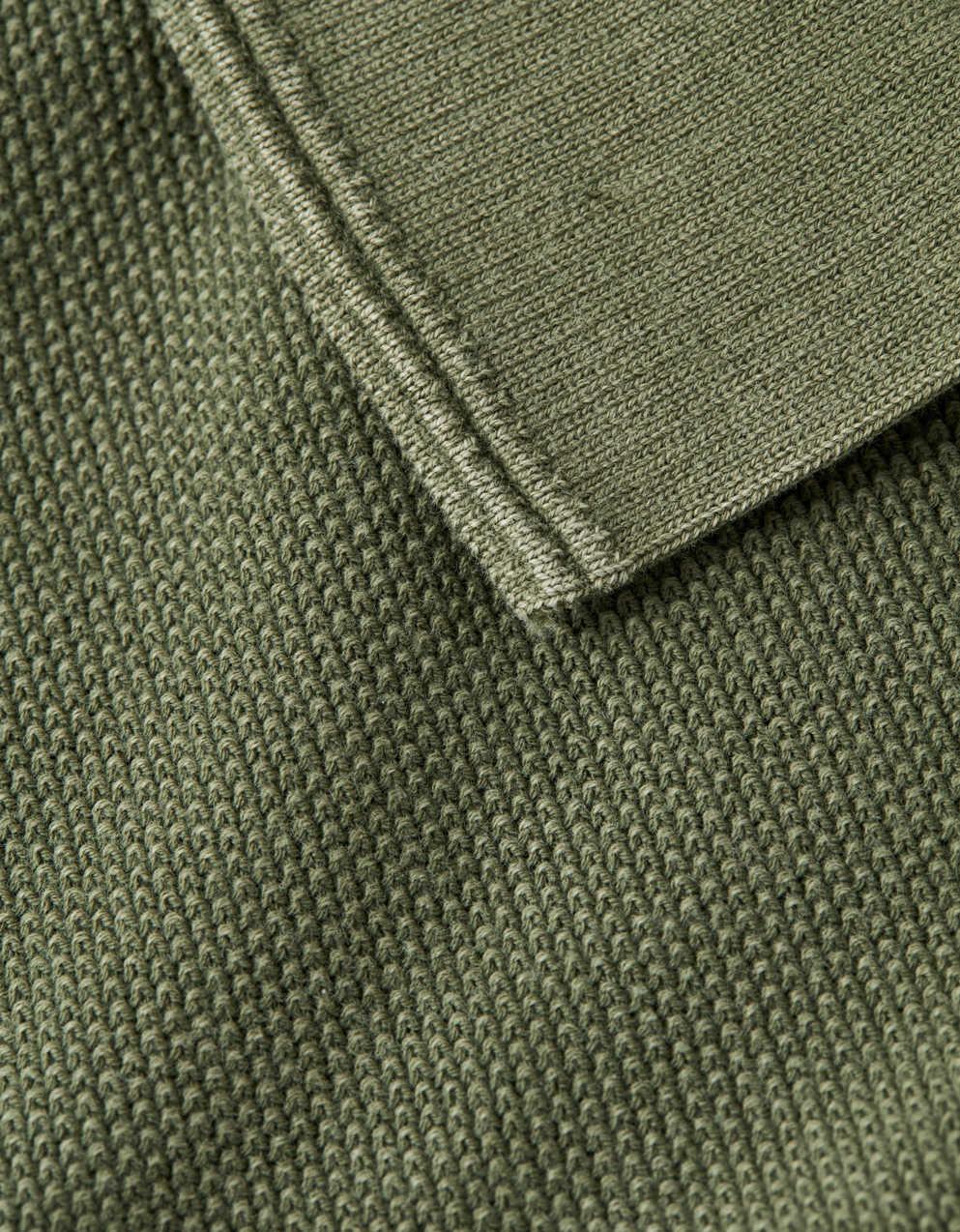 AE Weekend Washed Sweater Polo Shirt