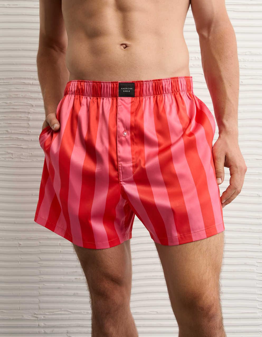 AEO Men's Satin Pocket Boxer Short