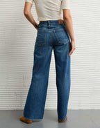AE Super High-Waisted Baggy Wide-Leg Jean