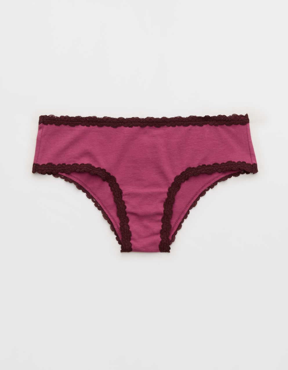 Superchill Cotton Lace Cheeky Underwear