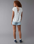 AE Oversized Tie Back T-Shirt