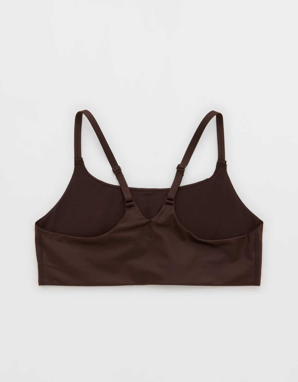 OFFLINE By Aerie Goals Gloss Strappy Sports Bra