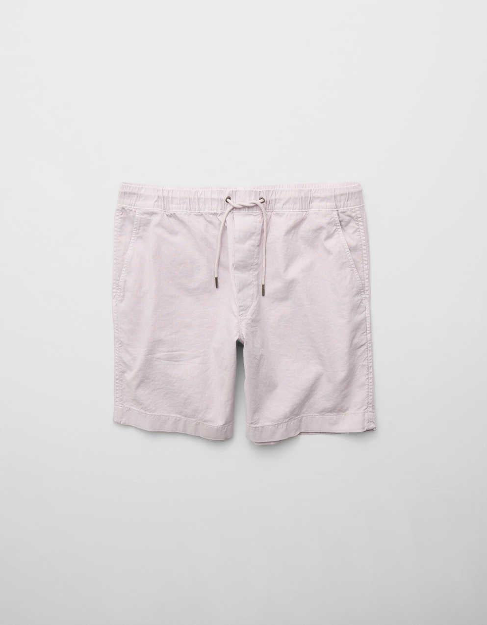 AE 8" Flex Lived-In Linen-Blend Trekker Short
