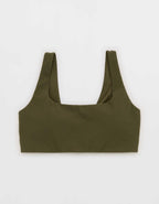 OFFLINE By Aerie Real Me XTRA Ribbed Classic Sports Bra